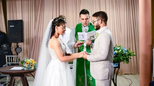Servidor público timonense celebra o casamento do filho