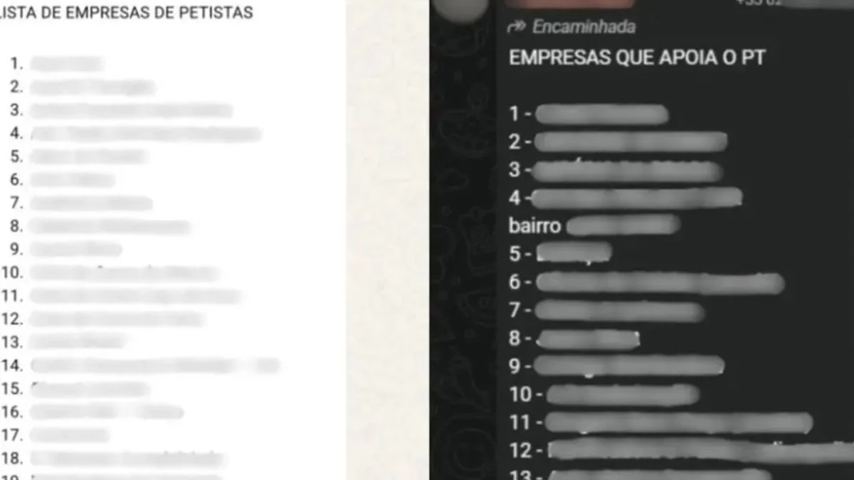Listas de boicote a comércios associados ao PT circulam em Goiás após eleição