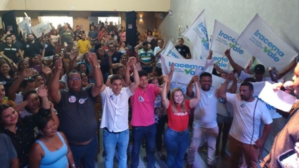 Iracema Vale e Marcos Caldas fazem evento político em Timon
