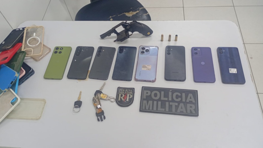 Dupla que praticou 10 assaltos numa semana foi presa em Timon