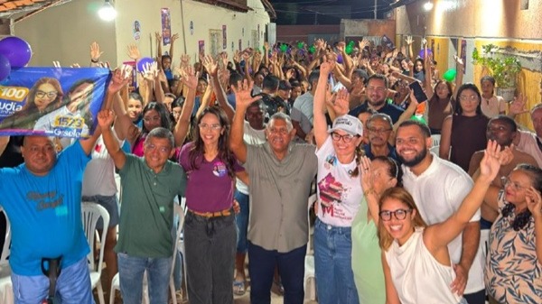 Tenente Cristino mostra força em Timon no apoio a Dra. Gisele e Cláudia Coutinho