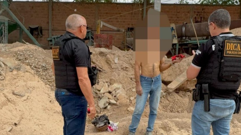 Preso no bairro Cajueiro, em Timon, acusado de matar carcereiro de delegacia