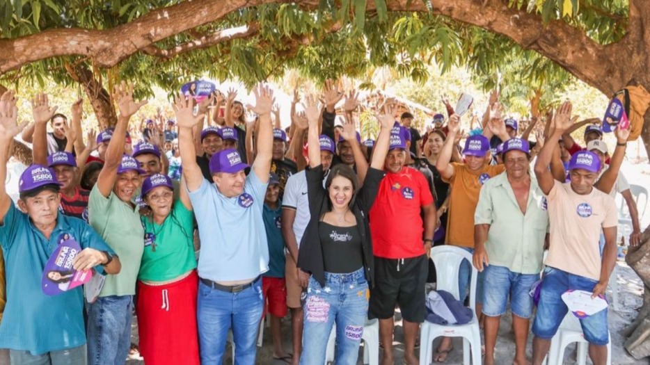 Bruna Pessoa amplia articulação política durante visita a Milagres do Maranhão