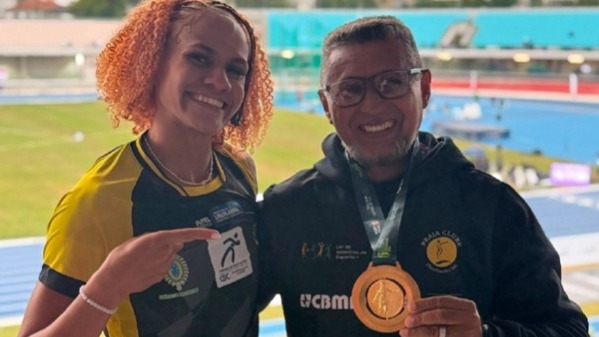 Atleta timonense emociona treinador com ouro nacional