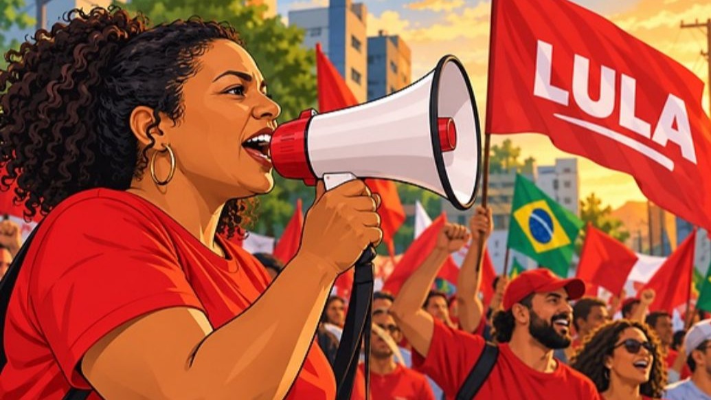 Simpatizantes de Lula realizam ato neste sábado(17) em Timon
