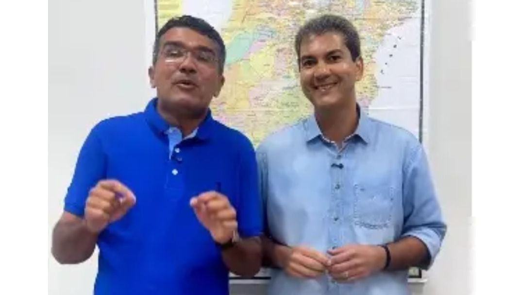 Eduardo Braide apresenta Lahesio Bonfim como seu candidato ao senado