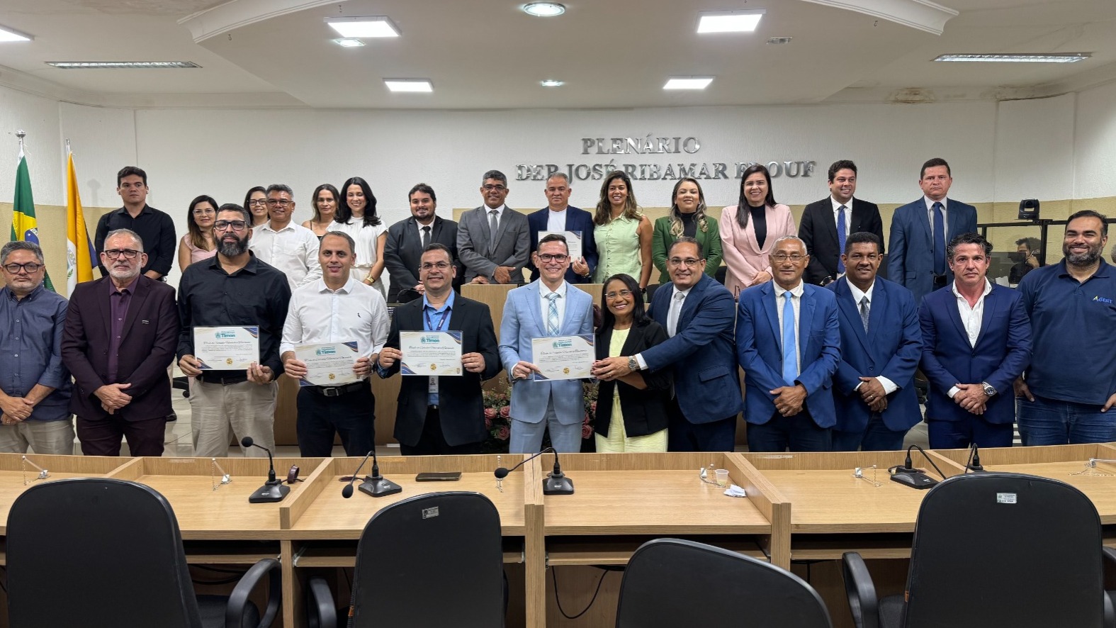 Câmara de Timon homenageia seis personalidades com o Título de Cidadão Timonense