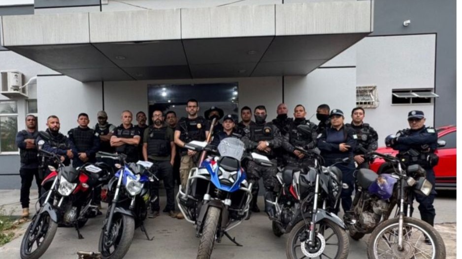 Polícia Civil apreende cinco motocicletas durante a Operação Rolezinho Zero em Presidente Dutra