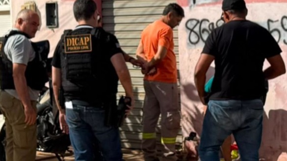 Polícia prende no Parque Alvorada em Timon condenado a 11 anos por tráfico de drogas
