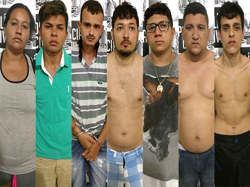 Bandidos suspeitos de explodir a agência da Caixa Econômica de Timon foram presos em Teresina