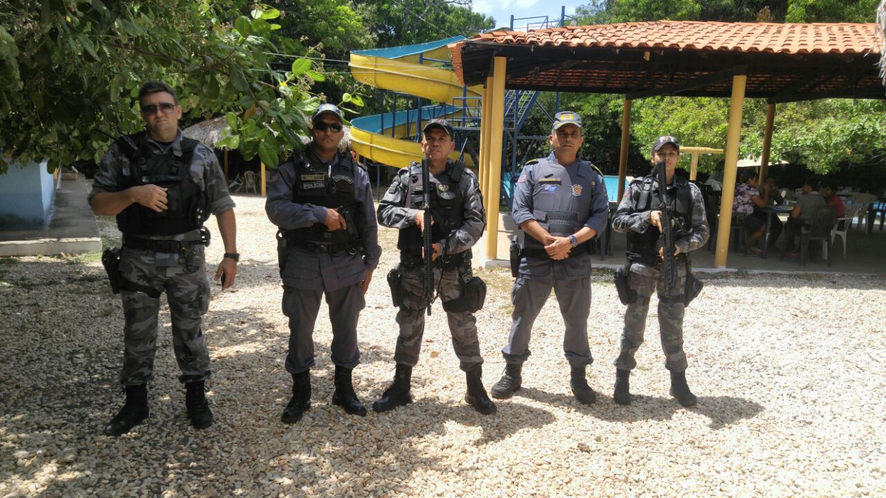 Novo comando da PM de Timon faz operação nos balneários do município ...