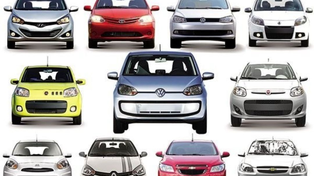 Veja os carros populares mais vendidos do Brasil neste mês de outubro