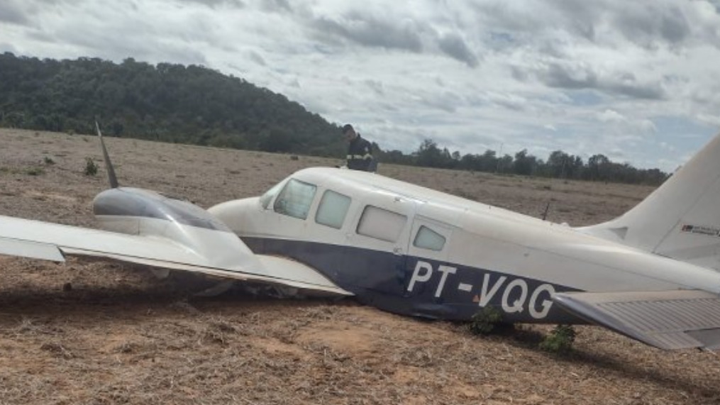 Avião com deputado do Maranhão faz pouso forçado na zona rural de Timon